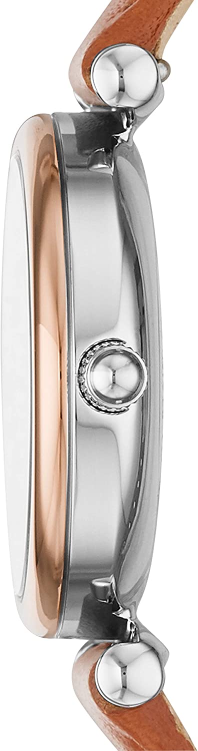 Fossil Women's Carlie Mini Quartz Stainless Steel Silver Watch - Image 2
